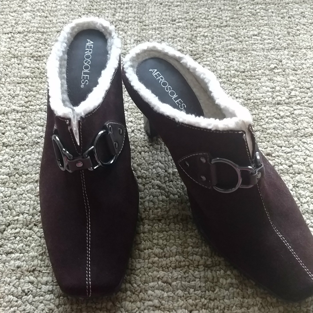 NEW Chocolate Brown Aerosole Shoe 9-1/2B